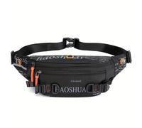 TEMU Riñonera de Hombre para y Verano, Bolso Cruzado de Pecho Moderno con Múltiples Bolsillos y Cremalleras, Multifuncional para Deportes y Running