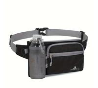 TEMU Riñonera multifuncional para deportes y actividades al aire libre, diseñada una botella de agua, con cinturón el teléfono, ideal para correr, fitness, compras, senderismo, de