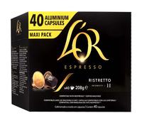 TEMU Ristretto L'OR 40 Cápsulas Maxi Pack compatibles Nespresso 8711000390214