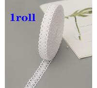 TEMU Rollo de Encaje de Hilo de 2cm para Ropa DIY, Zapatos, Sombreros y Accesorios - Adorno Elegante con Patrones Intrincados, Adornos de Moda | Recorte Versátil | Tela de Encaje, Apliques de Encaje