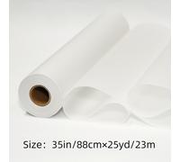 TEMU Rollo de papel traslúcido de 23 metros/25 yardas con del 80%, rollo de papel ácido sulfúrico de 32 lb/, adecuado para pintura, práctica de dibujar, diseño, de patrones y otros fines