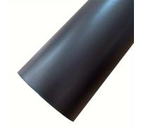 TEMU Rollo de Vinilo Mate para Envoltura de Coche de 50cm x 300cm con Pegatina Autoadhesiva y de Aire, Calcomanía Negra Mate