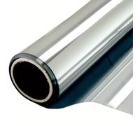 TEMU Rollo Individual de Película Solar Cara Plateada con Protección, Aislamiento Térmico y Fácil Aplicación, Manual de Instrucciones