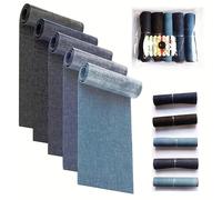 TEMU rollos de parches de mezclilla termoadhesivos, que miden 8 por 50 cm, adecuados para reparar ropa, parches autoadhesivos para niños como para adultos