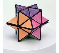 TEMU Rompecabezas Transformable 3D - Diseño Hexagonal Entrelazado en Rosa, Verde, , Azul, , Naranja, Regalo Educativo STEM para Adolescentes y Adultos - Ideal para Navidad,