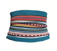 TEMU Ropa de Abrigo para Mujer Estilo Étnico con Protección Lumbar, Cinturón de Soporte Abdominal para Mantener Caliente y Proteger el Estómago, Cinturón Lumbar para Protección contra el Frío.