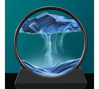 TEMU Rotación de Pintura de arena 3D: Cambio morfológico - Decoración en vidrio