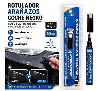 TEMU Rotulador Reparador de Arañazos para Coche Negro 10ML, Marcador de de Pintura Automotriz, Secado Rápido, Resistente , Para Arañazos Superficiales en Carro, Puertas, Parachoques y Espejos