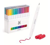 TEMU Rotuladores De Sublimación XINART Para Cricut Joy/Joy 36 Rotuladores Punta (Punta 0.4 + Punta 1.0) Tinta De Transferencia De Rotuladores De Escritura Y Dibujo Para Máquinas De Corte Cricut Joy