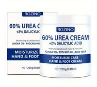 TEMU ROZINO 250g Crema de manos y pies con urea y ácido salicílico, cuidado hidratante hipoalergénico, la piel y áspera, con aceite de jojoba y .