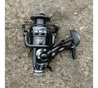TEMU Rueda de pesca con freno delantero y trasero, descarga, con 13+1BB, sin huecos, de alambre metálico completo.