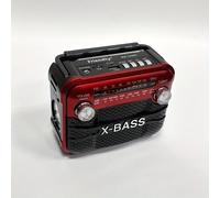 TEMU RX-125BT Radio portátil FM, de 3W para FM/AM/SW1-6/USB/TF/BT, 800mAh, 2-4 horas de reproducción, radio multi-banda para hogar, uso interior y exterior, FD24729144