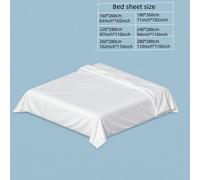 TEMU Sábana Encimera 100% Algodón Egipcio Calidad 400TC Algodón Satén 1 pieza Blanca para Hotel Sábana Hipoalergénica y Transpirable para Todas Sábanas Individual Lavable a Máquina y Cómoda