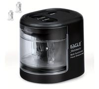 TEMU Sacapuntas Eléctrico, Cuchilla, Sacapuntas Automático para Hogar y Oficina, para Lápices de 6-8mm y 9-12mm