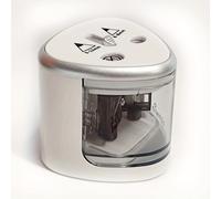 TEMU Sacapuntas Eléctrico de Ranura - Semi-Automático, Potencia Fuerte, Ideal para y Uso de Oficina, Máquina para Lápices de Grafito, Sacapuntas