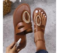 TEMU Sandalias de Moda para Mujer, Calzado Casual para Playa y Exteriores, Zapatos de Mujer