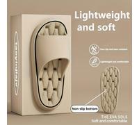 TEMU Sandalias Unisex Cómodas de EVA Antideslizantes - Diseño Minimalista a Rayos, en Todo y Manual | Ideales para Uso Doméstico o Playa, Sandalia Mujer Invierno con Ajuste Fácil