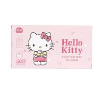TEMU Sanrio Hello Kitty PVC Disposable Trash Bag, Multipurpose Pink Garbage Bag for Office, Desk, Car, Lightweight & Convenient, Officially Licensed