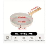 TEMU Sartén Antiadherente para Filetes, Huevos, Panqueques y de Pollo. para Cocinas de Inducción y Gas. Diseño con de Piedra