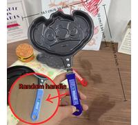 TEMU Sartén Antiadherente Pequeña de Disney Stitch y , Moldes de Pancakes de Dibujos Animados - Stitch, y - Ideal para Desayunos, Picnics y Camping