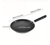 TEMU Sartén para - Sartén Antiadherente de Aluminio Multifuncional con Mango, Espátula para . Adecuada para Placas de Inducción y Cocinas de Gas, para 4 Miembros de