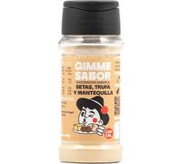 TEMU Sazonador Vegano de sabor a Setas, Trufa y Mantequilla 55g - Sin alérgenos, sin gluten y sin aditivos - GIMME SABOR