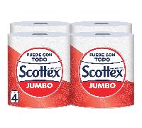 TEMU Scottex Papel Cocina Rollo, Papel Cocina Absorbente, Papel Cocina Jumbo, para Múltiples , Con Absorbente y Resistente, Sin de Suciedad