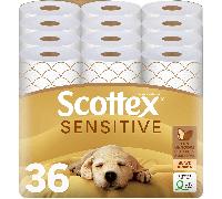 TEMU Scottex Papel Higiénico Sensitive Capas, Cuidado Delicado y con un de Leche de Almendras
