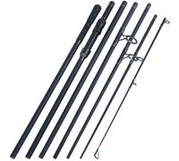 TEMU Selección de Cañas de Carpa de Fibra de Carbono de Calidad de Sougayilang, Disponibles en /9.84Ft y 3.6M/11.81Ft, 6 o 7 Secciones y un Mango Largo