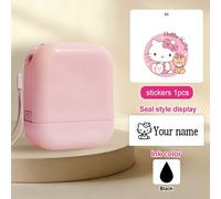 TEMU Sello de cordón cuadrado DIY de Sanrio - Rosa - NO111