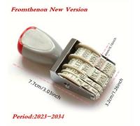 TEMU Sello de Lindo Fromthenon para Planificador Sellos Transparentes Sello de Goma de Negocios con Ajustable Diario Suministros Escolares Papelería