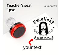 TEMU Sellos de personalizados para profesores - Sellos de personalizados para calificaciones, sellos de , adecuados para evaluaciones de rendimiento escolar, álbumes de recortes DIY y recompensas