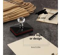 TEMU Sellos Personalizados y Sellos de Madera Basados en Tus Imágenes. Logotipos , Direcciones, Sellos para y Bibliotecas. Tinta