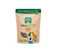 TEMU Semillas Chía 200g - Ecológicas - Sin Gluten - 100% Vegetal - NaturGreen
