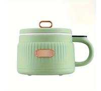 TEMU SENBOWE Olla Eléctrica Portátil Mini con Enchufe EU, 1.6L, Cocina Inteligente con Control Táctil y Mango, , Ideal para Hacer Sopa, Arroz, Avena y Fondue, para Dormitorios