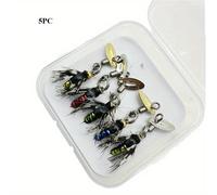 TEMU Señuelo de Pesca con Moscas Fly para , Microobjeto para Salmón y Trucha o Húmedo, Anzuelos de para Moscas, Cuchara de Pesca al Por Mayor