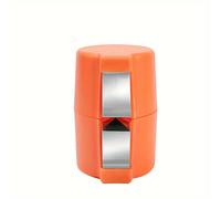 TEMU Separador de Huevos de Acero Inoxidable, Herramienta para Cocina con Divisor 1/3, Extractor Profesional de y Antideslizante, Rompehuevos Rápido y Fácil, Gadget para Pelar