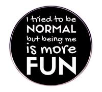 TEMU ser una persona común, pero más . Broche de aleación metálica