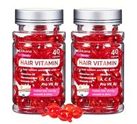 TEMU Serum 80 Cápsulas - con Aceites de Argán Macadamia - Pro B5 - Acondicionador para Mujeres y Hombres