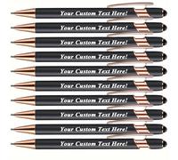 TEMU Set de 10 bolígrafos de lujo personalizado, bolígrafos personalizados exquisitos, regalos perfectos para aniversarios, de la , u cualquier otra ocasión especial,