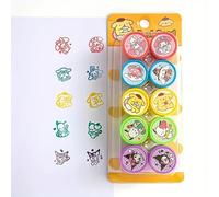 TEMU Set de 10 sellos de Sanrio con adorables personajes como Hello Kitty, Melody y Kuromi - para regalos de , regalos de papelería e imaginativos