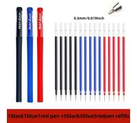 TEMU Set de 18 bolígrafos de gel mate en colores de , azul y , bolígrafos de punta de 0.5 mm, papelería para y uso en