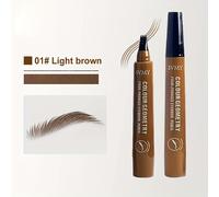 TEMU Set de 2 lápices de cejas de 4 puntas para un , resistentes y al , diseñados para ser portátiles, perfectos para retoques en cualquier