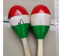 TEMU Set de 2 Maracas Vibrantes - ¡Geniales para de Mayo, de la , Halloween, Acción de Gracias, Navidad y ! Presentan de Pintado a , Perfectas para Festiva, Disfrute y Decoración de