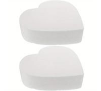 TEMU Set de 2 Tartas de Espuma para de San Valentín, Replicas de Tartas de de 8 pulgadas en , Ideal para Modelado, Decoración, Sesiones de Fotos, Exhibiciones de y Celebraciones de o Aniversarios