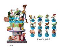 TEMU Set de 25 insertos impresas de Toy Story de Disney, planos 2D | Exquisitos suministros de decoración de , ideal para decoraciones y regalos de fiestas festivas