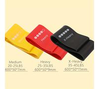 TEMU Set de 3 bandas de resistencia de con elasticidad: mejora fácilmente y tu cuerpo; ideal para entrenamientos, pilates, gimnasio, yoga y ejercicios en casa.