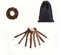 TEMU Set de 3 rizadores con y correa ajustable, bolsa de almacenamiento, rizadora no caliente | Rizador manual | Desmontable, inodoro, para mujeres y rizos sin , rizador