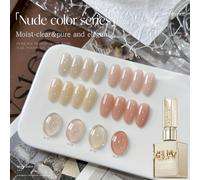 TEMU Set de 4 esmaltes de uñas en gel de 15 ml, kits de esmalte de gel semipermanente, todo para kit de manicura, LED, vernis, nail art, regalo para salón en casa para mujeres
