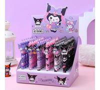 TEMU Set de 48 bolígrafos Sanrio Kuromi de 0.5 mm con diseño de elfo, agarre , perfectos para y . Ideales como regalos para , herramientas de escritura para y recuerdos para profesores en de .